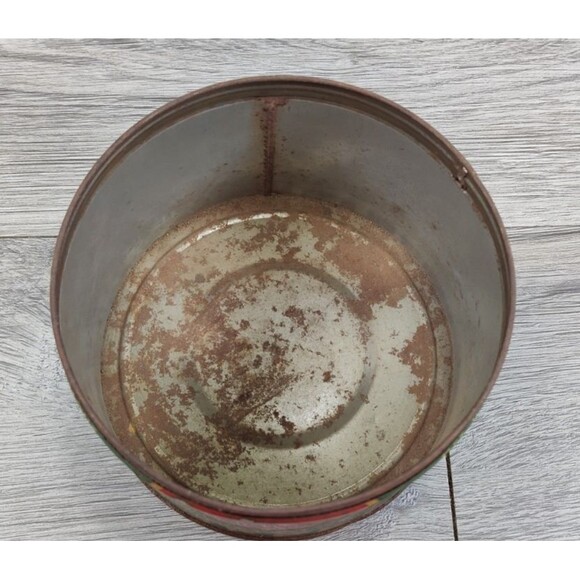 Vintage Del Monte 1 LB Coffee Can Has Patina - Picture 7 of 10